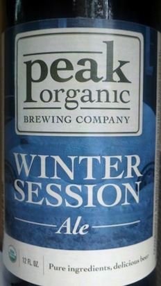 Winter Session Ale, Peak Organic Brewing Company