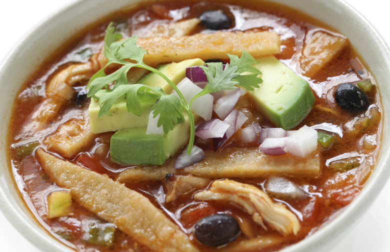 Blender Tortilla Soup