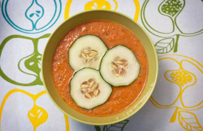 Cucumber Apple Gazpacho