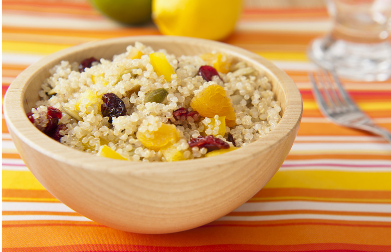 Apricot Cilantro Quinoa Pilaf