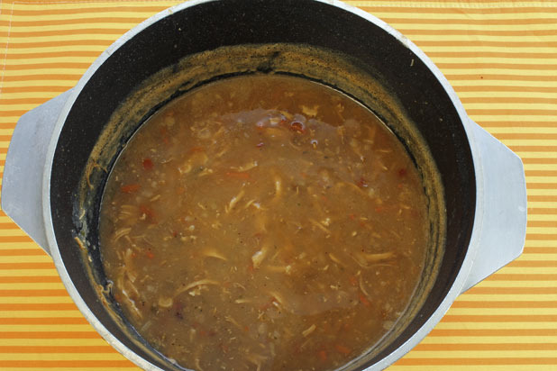 Slow Cooker Sans Tortilla Soup