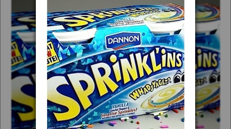 Dannon Sprinkl'ins package