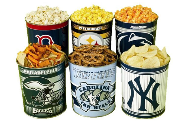 Team Logo Snack Tins