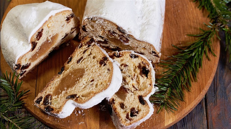 stollen bread Christmas