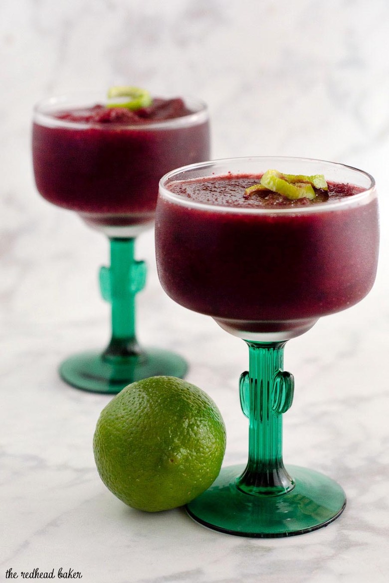 Frozen Cherry Margaritas