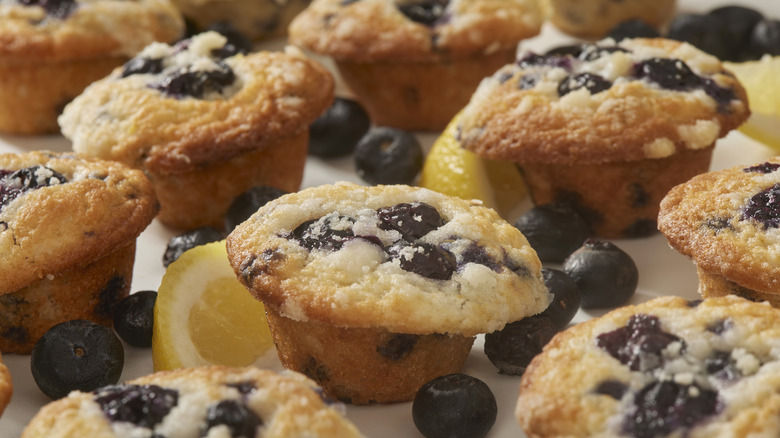 Blueberry muffins