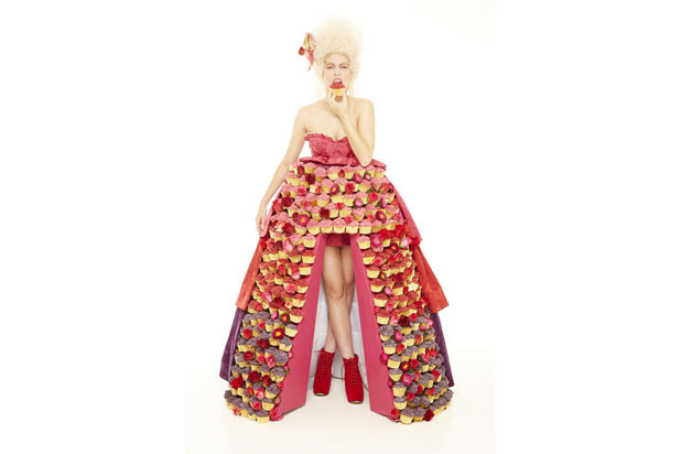 Food Network UK's Cupcake Dress