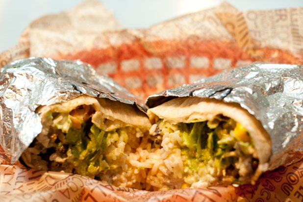 #8 Chipotle Steak Burrito, Fully Loaded (1,200 Calories)