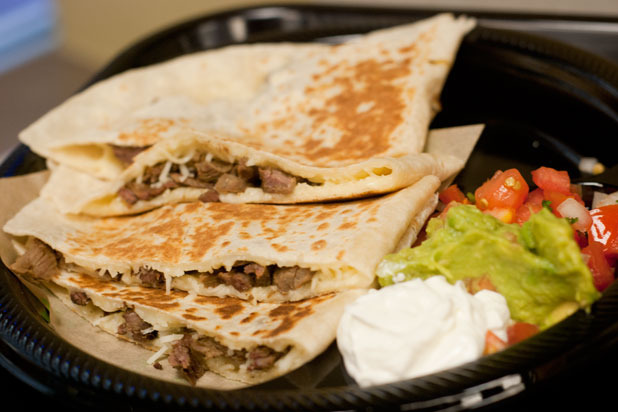 #6 Baja Fresh's Steak Quesadillas (1,430 calories)