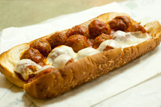 #1 Subway's Double Meatball Marinara with Cheese (1,720 Calories)