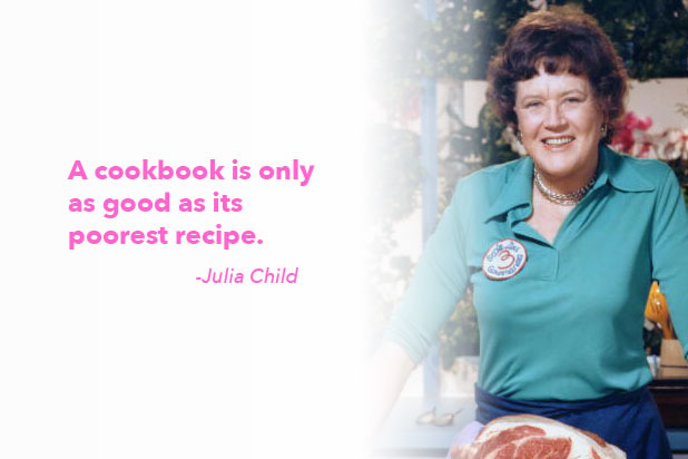 Her Advice on Writing a Cookbook