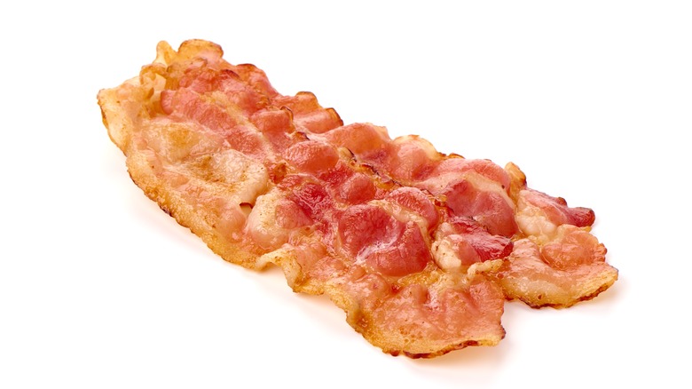 Crispy strips of bacon