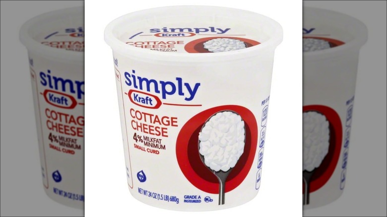 Simply Kraft cottage cheese