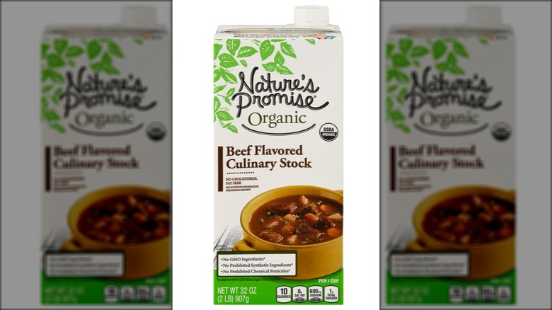 Nature's Promise Beef Stock carton