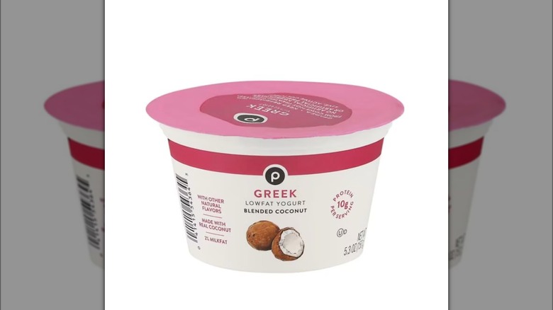 Publix Blended Coconut greek yogurt