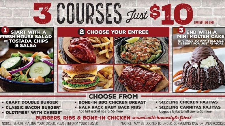 Chili's specials