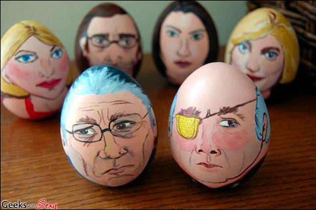 Battlestar Galactica Eggs