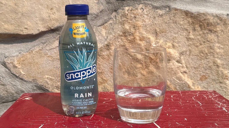 Rain Elements Snapple taste test