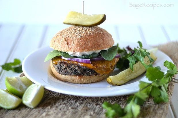 Black Bean Burger Recipe