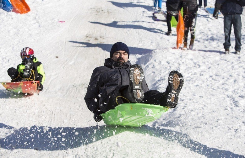 Sledding