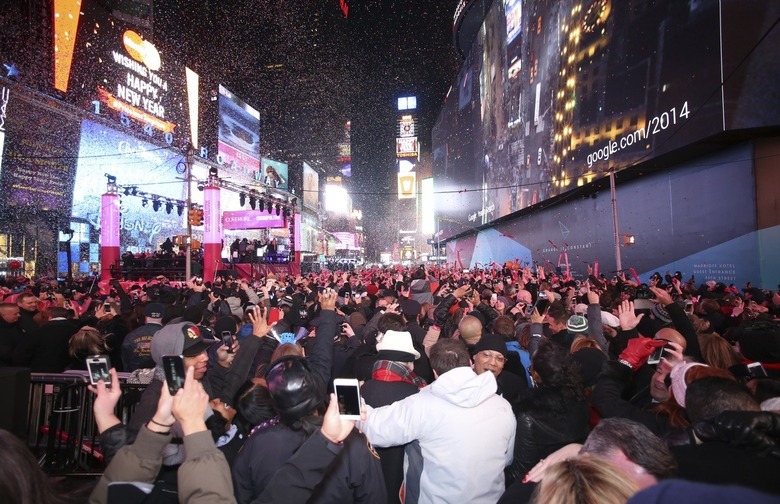 Times Square on New Year's Eve