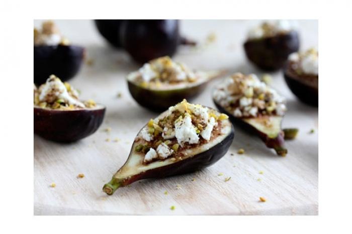 Hors d'Oeuvre: Stuffed Figs With Goat Cheese