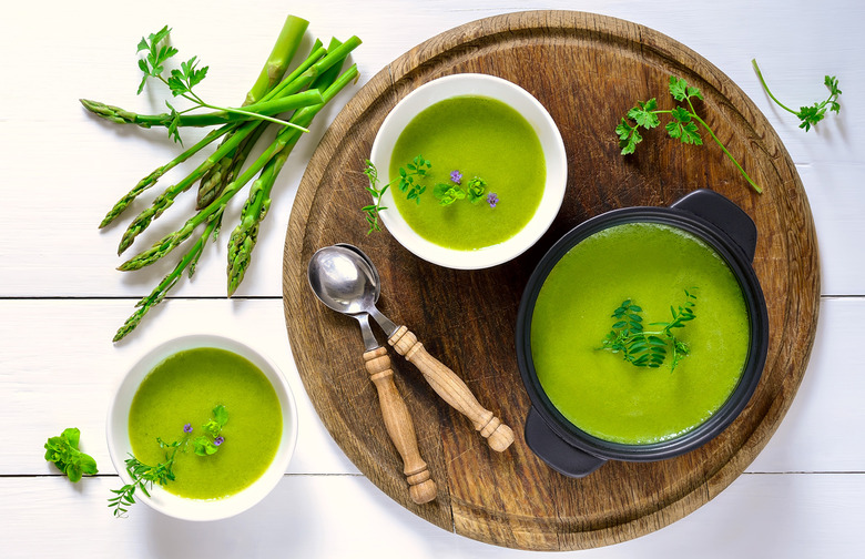 Asparagus Pea Soup