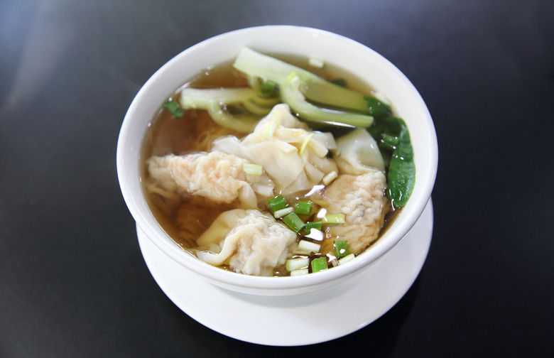 Spring Soup With Bread Dumplings