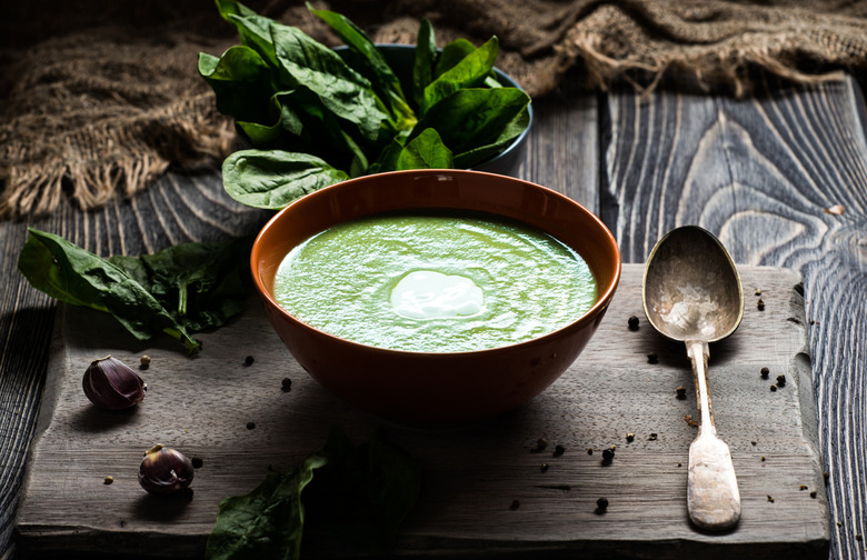 Broccoli Spinach Soup