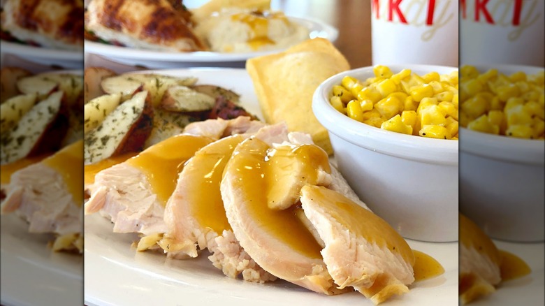 Boston Market turkey dinner