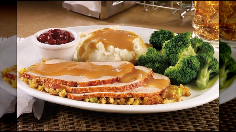 Denny's turkey dinner