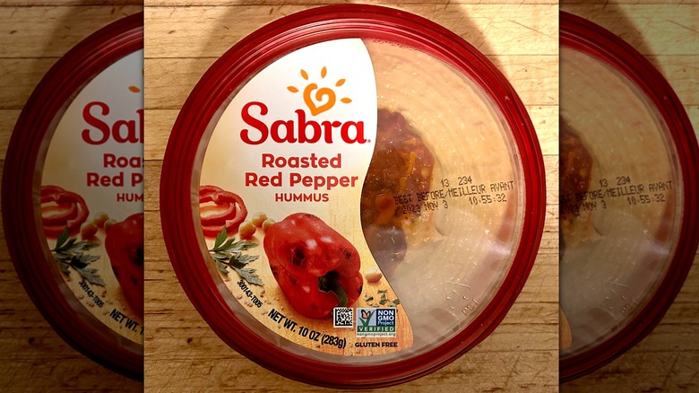 Sabra Roasted Red Pepper Hummus