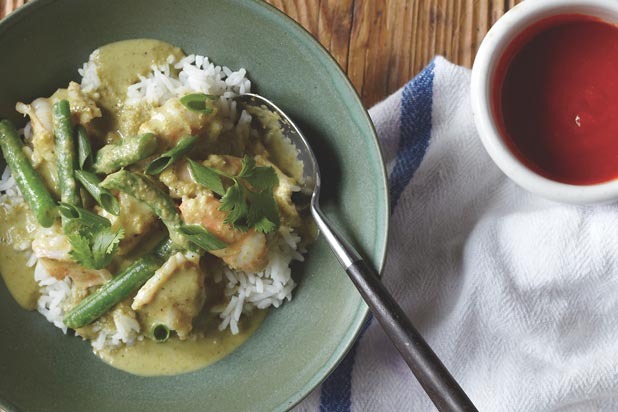 Shrimp with Green Curry Recipe