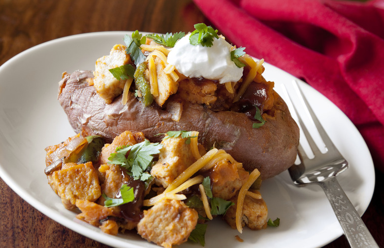 Loaded Sweet Potatoes