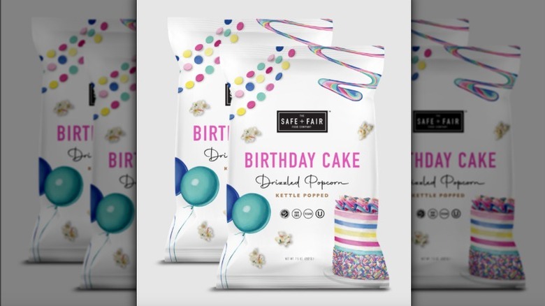 Safe & Fair Birthday Cake Popcorn