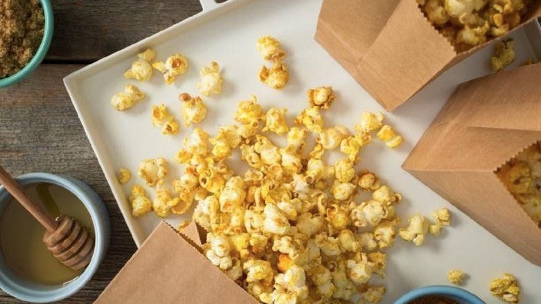 Sweet and Savory Curried Popcorn