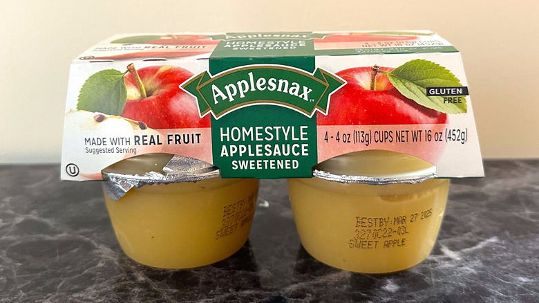 Applesnax Homestyle Applesauce pack