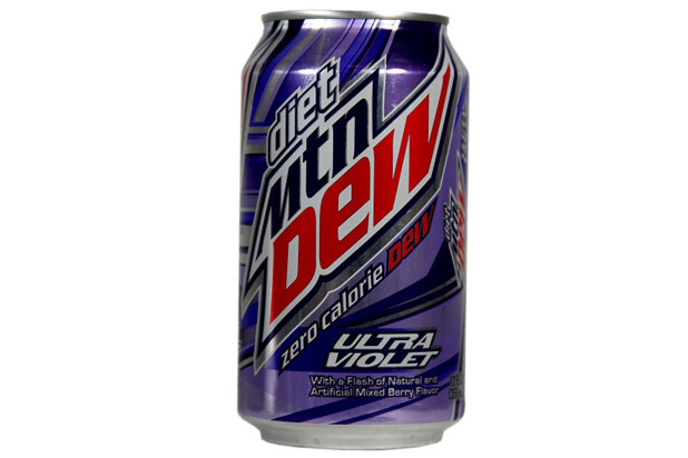 Diet Mountain Dew Ultraviolet — Discontinued