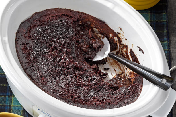 Slow Cooker Chocolate Lava Cake