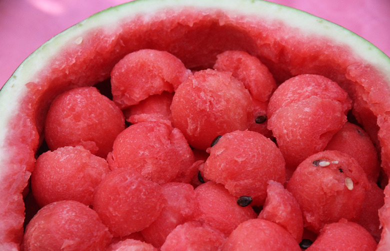 Spiked Watermelon Balls