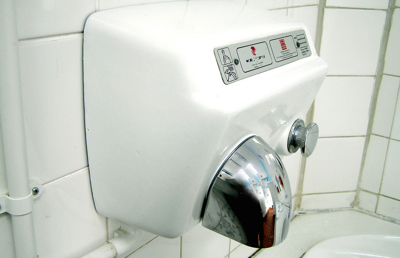 The Hot-Air Hand Dryer Isn't the Cleanest Option