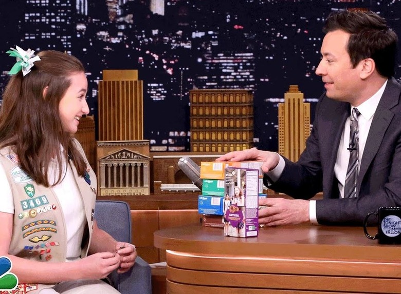 Jimmy Fallon Helped Break the Record for Most Cookies Sold