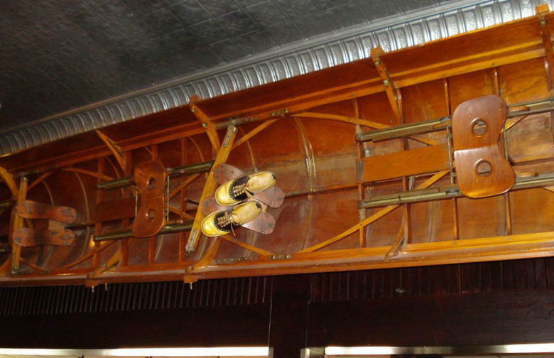 Nearly All Locations Have a Propeller and Rowing Scull on Display