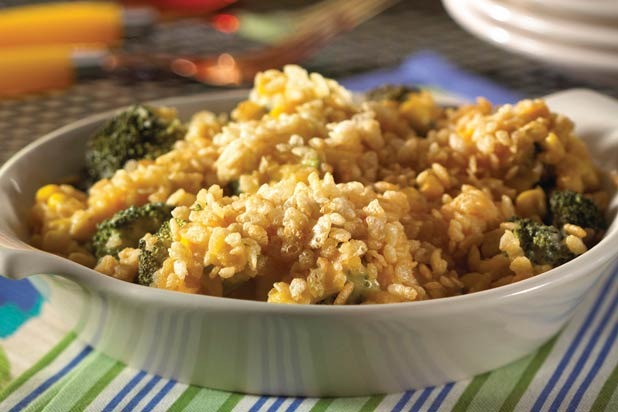 Cheesy Broccoli Bake Recipe