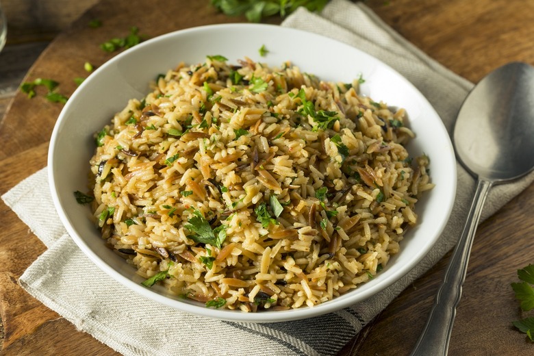 Vegetarian Rice Pilaf