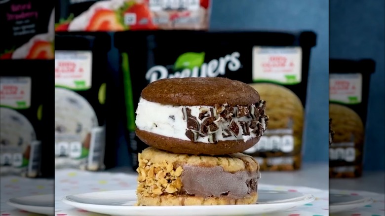 Breyers ice cream homemade sandwich recipe