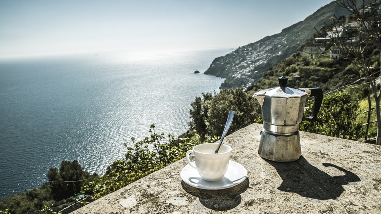 Coffee on Amalfi Coast