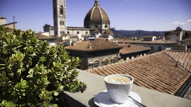 coffee Florence view