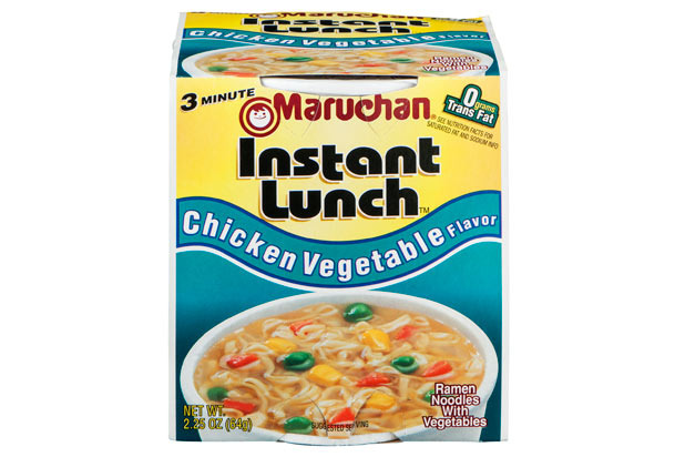 Maruchan Instant Lunch is Slightly Healthier than Nissin Cup Noodles