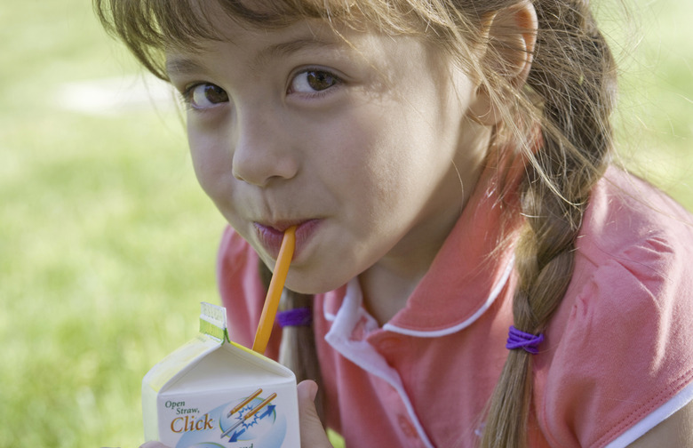 Drink Water and Avoid Juice Boxes